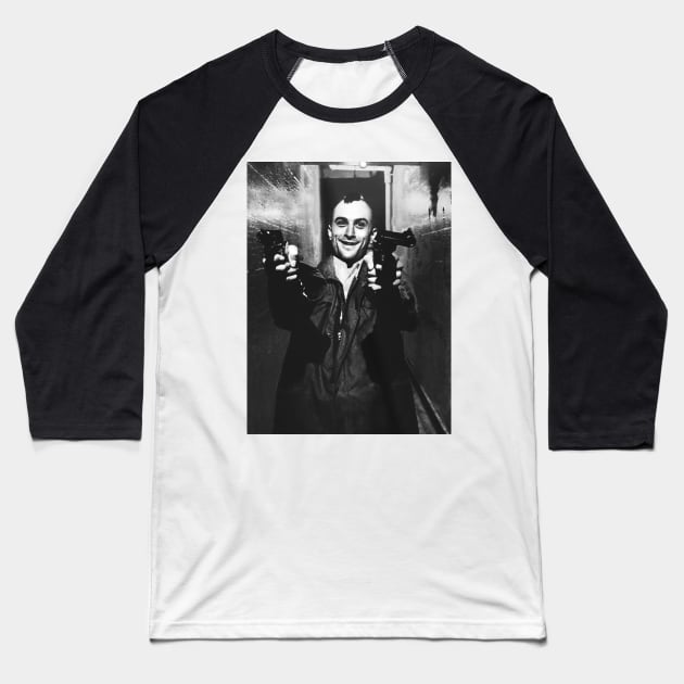 Travis Bickle - Taxi Driver Baseball T-Shirt by loulou3515LM